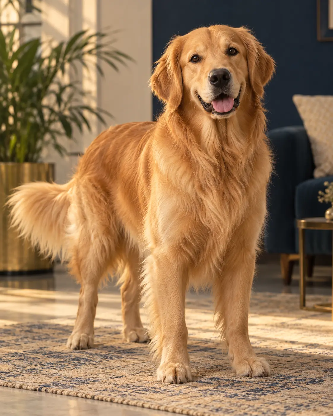 Editorial portrait of Golden Retriever