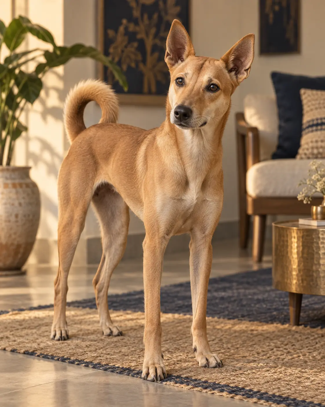 Editorial portrait of INDog / Indian Native Dog