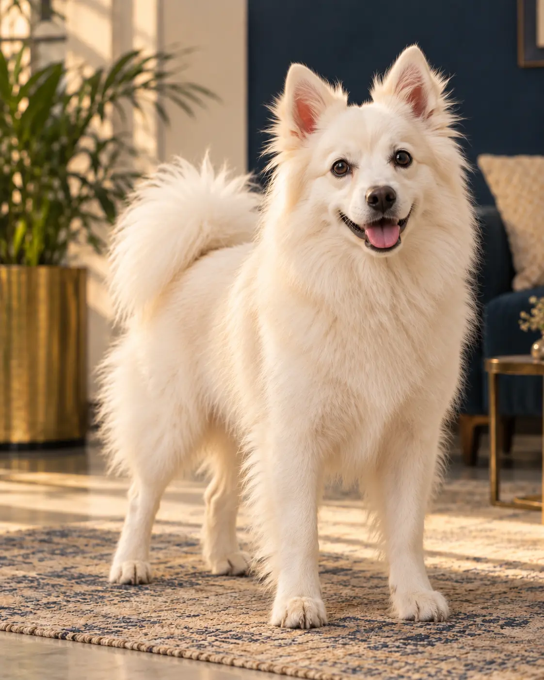 Editorial portrait of Indian Spitz
