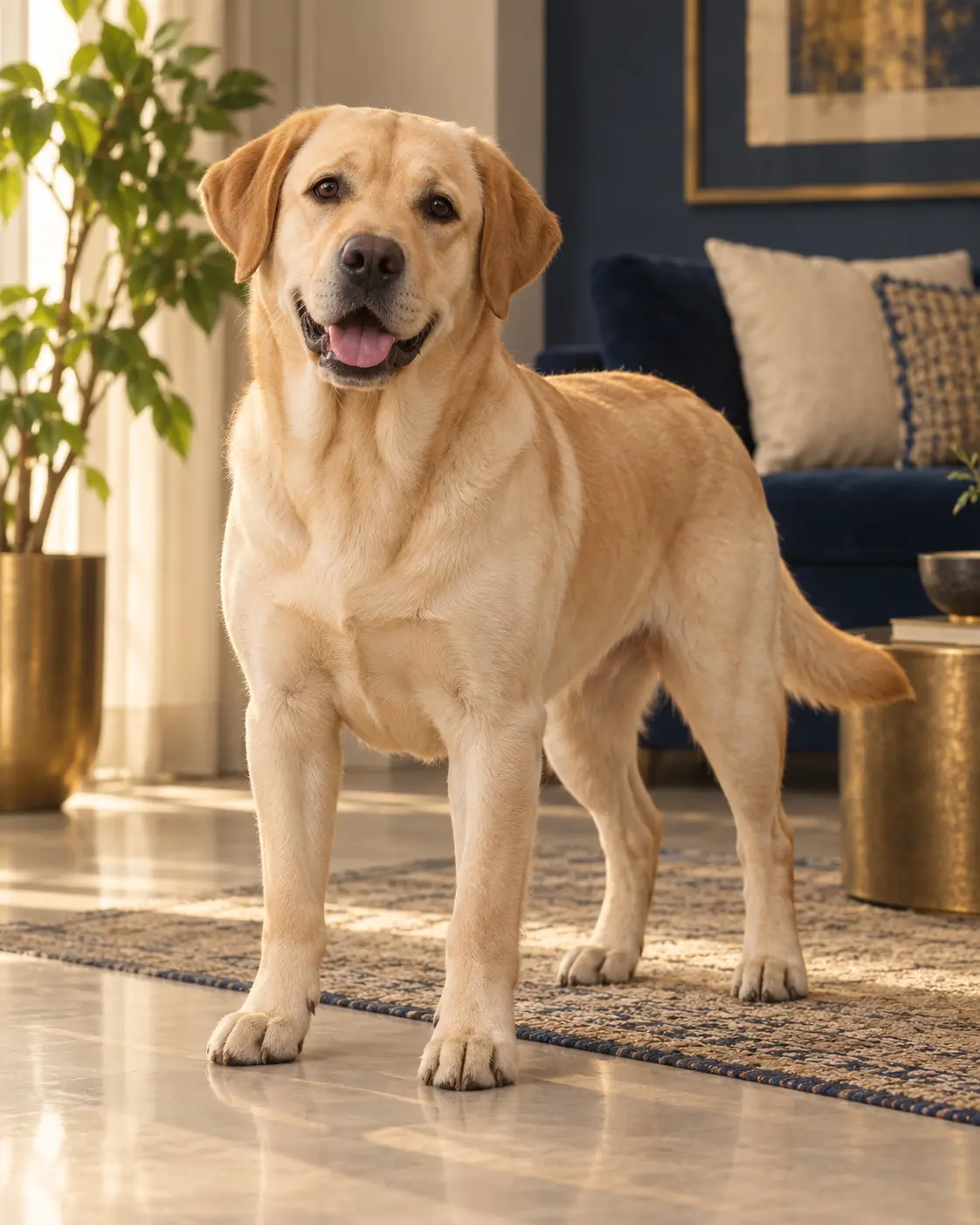 Editorial portrait of Labrador Retriever