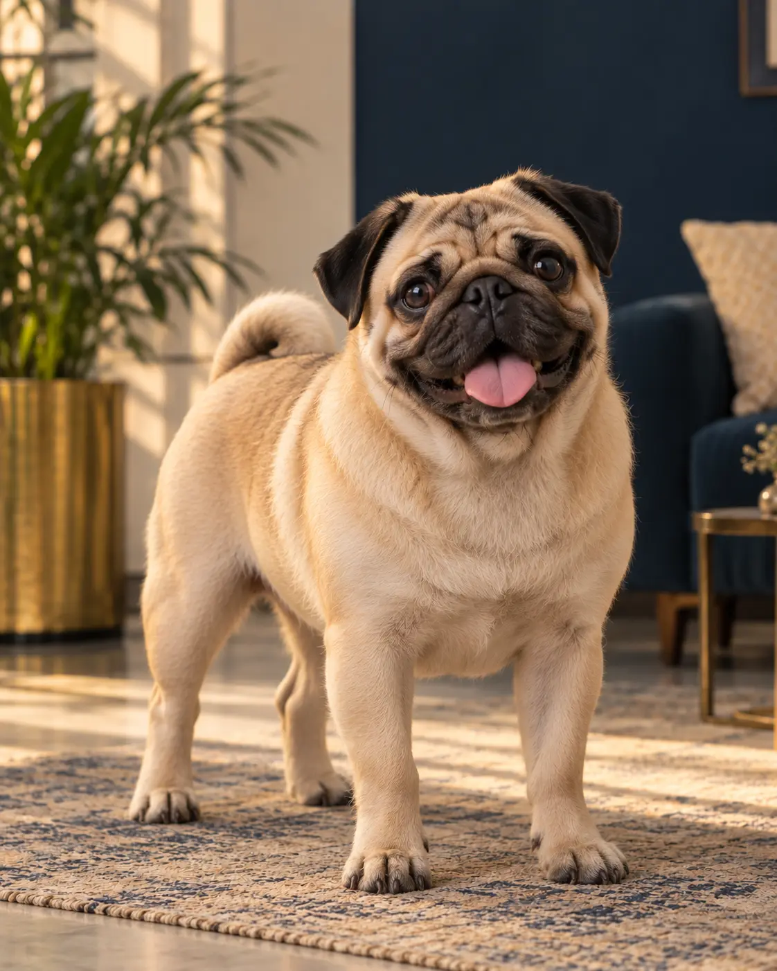 Editorial portrait of Pug