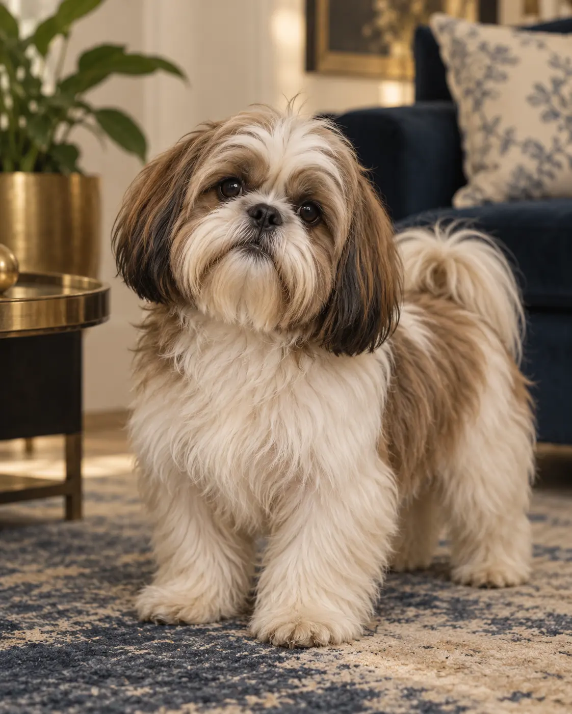 Editorial portrait of Shih Tzu